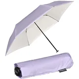 Doppler zero extrem leichter Mini Damen Taschenschirm UV-Schutz Ultra Sun - orchid lilac-ivory - Einheitsgröße
