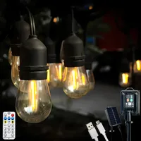 Lumiled Solar Lichterkette für Außen 15 + 2 Ersatzbirnen