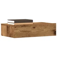 VidaXL Nachttisch Altholz-Optik 60x35 cm Holzwerkstoff Vidaxl