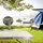 toboli Campingtisch klappbar 180 x 60 x 70 cm grau