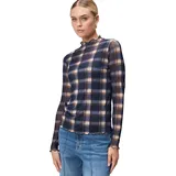 Zero Damen Langarmshirt mit Druck 38, Dark BlueBeige | 38