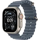 Apple Watch Ultra 3 [GPS + Cellular, inkl. Ocean Armband maritimblau] 49mm Titangehäuse natur | Zustand: Neu & original versiegelt