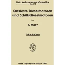 Ortsfeste Dieselmotoren und Schiffsdieselmotoren