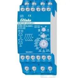 Eltako 21400301 Stromstoß-Schaltrelais, 4 x 1 Schließer 16A ESR12Z-4DX-UC  - 10 Stück
