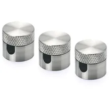 ORION LIGHTSTYLE Wand- und Deckenpin, Ø 19 mm), Metall Chrom 3 Stück,