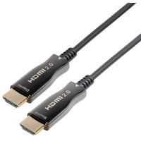 Maxtrack Transmedia C 508-70 m HDMI-Kabel HDMI Typ A) (Standard) Schwarz Gold