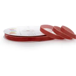 Creativery 10mm Samtband 10m Schmuckband Geschenkband Schleifenband Stoffband Terrakotta