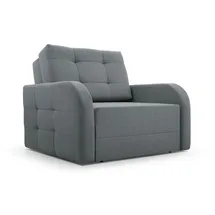 moeblo Schlafsessel Porto 101 x 90 x 100 cm Grau mit Relaxfunktion