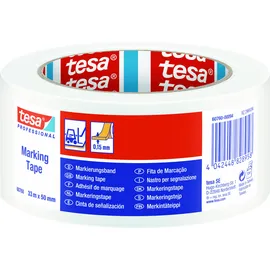 Tesa tesa, Klebeband, PROFESSIONAL Bodenmarkierungsband 50 mm 33 m, Weiß