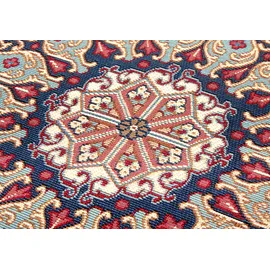 HANSE HOME Kadi bunt (rot,blau), B:160cm H:3mm L:235cm, Polyester, Polypropylen (PP), Teppiche, Teppich, In-& Outdoor, Teppich, Wetterfest, Balkon, Garten, Wohnzimmer, Orient