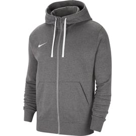 Nike Park 20 Fleece Kapuzenjacke Herren charcoal heathr/white/white L