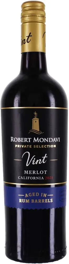 Robert Mondavi 2021 Robert Mondavi Private Selection Rum Barrel Aged Merlot 2021 Cabernet Sauvignon,Malbec,Merlot,Petite Verdot USA