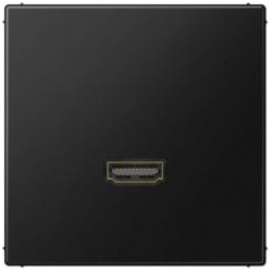 Jung Multimedia-Einsatz HDMI (graphitschwarz matt)