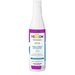 Yellow Professional Style Curl& Mold Activator 250ml