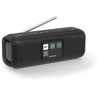 Karcher DAB Go DAB+ UKW Radio Schwarz