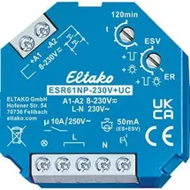 Eltako Stromstoßschalter 1S nicht pot.frei 10A ESR61NP-230V+UC