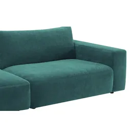 Musterring Ecksofa Lucia ¦ türkis/petrol ¦ Maße (cm): B: 300 H: 81 T: 266.0