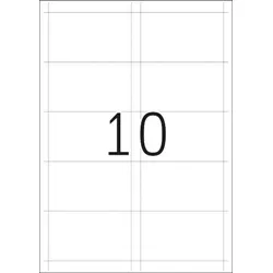 HERMA Einsteck-Namensschilder A4 90x54mm 250 Stück (25 Blatt)