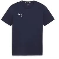Puma teamGOAL Casuals T-Shirt Herren 06 navy/white XL