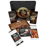 LINDT Schokolade Zartbitter Genießerpaket 847g Pralinés Feinherb Edelbitter Täfelchen