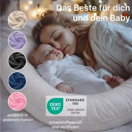 eloneo Stillkissen 153 cm Weiß