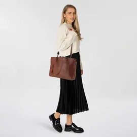 Plevier Power Shopper Leder Braun
