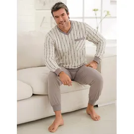 Witt Weiden Schlafanzug in natur-braun | Gr.: 56/58