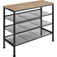 Tectake tectake® Schuhregal, Wolverhampton 75,5x30,5x69,5cm