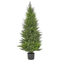 Beliani Kunstpflanze Cedar Tree 120 cm