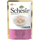 Schesir 24x 85g Jelly Pouch Hühnerfilet mit Schinken Schesir Katzenfutter nass