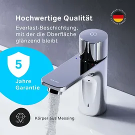 AM.PM Wasserhahn Bad Chrom Waschtischarmatur Bad Armatur Mischbatterie Waschbeckenarmatur Einhebelmischer Badezimmer