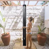 Vingo - Solardusche mit Schutzabdeckung Sommerdusche Gartendusche Aussendusche 20L
