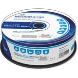 MediaRange BD-R 25GB 6x - mit Tintenstrahldrucker bedruckbare Oberfläche