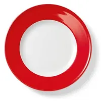 Dibbern Dessertteller Dibbern Solid Color Dessertteller 21 cm rot