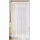 Gardinenbox Gardine Store Jacquard Mainz HxB 245x300 cm Kräuselband Universalband Weiß Blumenmuster Transparent Vorhang Wohnzimmer, 13144