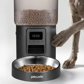 peluvio Crispy Futterautomat mit Timer, ohne App