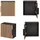 Lomadox XANTEN-56 Hängeschrank 35 x 35 cm Schwarz/Eiche