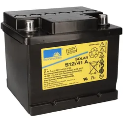 Sonnenschein Blei-Akku Solar S12/41 A Blei-Gel Batterie 12V 41Ah