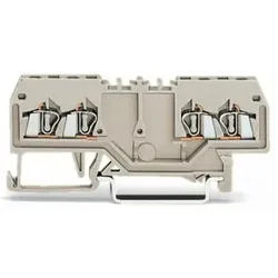 Wago 279-995 Doppeldurchgangsklemme, 1, 5 mm2, für Anwendungen Ex e II geeignet, lichtgrau 279995 - 100 Stück