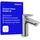 Duravit Wave Waschtischarmatur, WA1020002070, Ausladung 122 mm), Wasserhahn Bad, Armatur Waschbecken, Edelstahl gebürstet