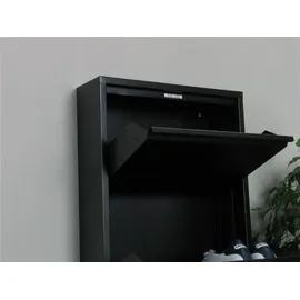 VCM Pisa 51 x 136 x 16 cm 8 Klappen schwarz