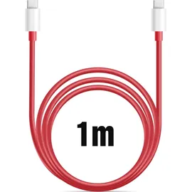 OnePlus SuperVOOC USB-C + USB-A Schnellladegerät 120W Weiß