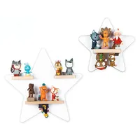 BOARTI Kinderregal Stern  weiß