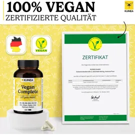 KUINEA Vegan Complete Multivitamin Kapseln 120 St.