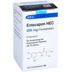 Entacapon HEC 200 mg Filmtabletten 100 St