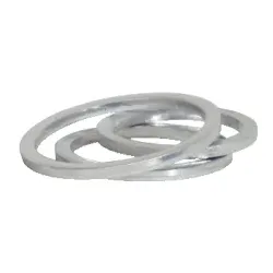 KS Tools Aluminium-Dichtungen für Ölablassschrauben, 25er-Pack - 150.1452