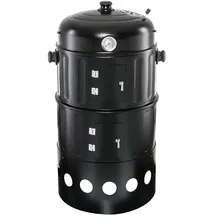 Hti-Living Smoker BBQ schwarz