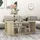 furnicato Couchtisch Moderner Braun Eiche 100 x 50 x 40 cm