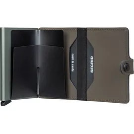 Secrid Miniwallet Unisex Geldbörse truffle