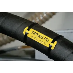 HellermannTyton Hellermann Tyton TTAGPU15X65YE-PUR-YE, Gelb, Polyurethane (PUR),